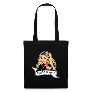 Creepy Wanda - Sac en tissu - noir - Devant