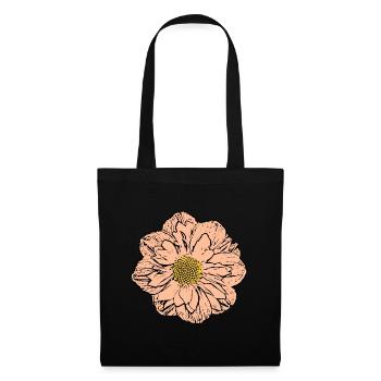 Flower Pastel Flower Flowers Pastel Flowers - Tote Bag - black - Front