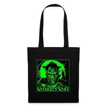 Dracula, grünes Gift - Stoffbeutel - Schwarz - Vorne