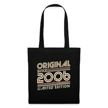 Original Since 2006 Vintage Birthday Gift - Tote Bag - black - Front