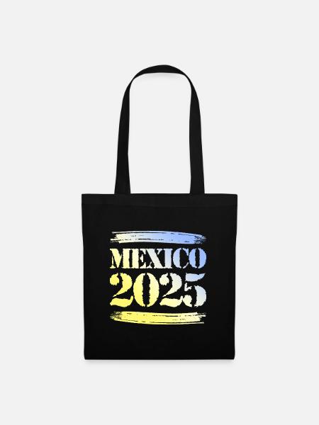Mexiko 2025 - Stoffbeutel - Schwarz