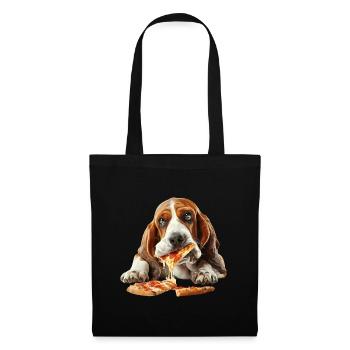 Basset - Stoffbeutel - Schwarz - Vorne
