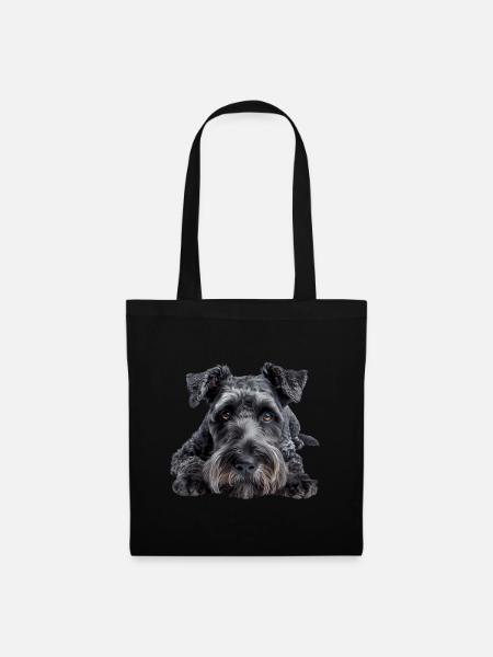 Kerry Blue Terrier - Stoffbeutel - Schwarz
