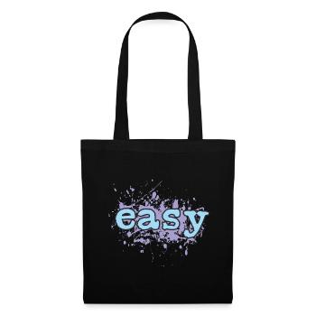 easy - Stoffbeutel - Schwarz - Vorne