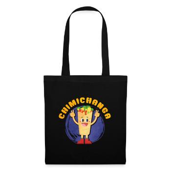 Chimichangas Chimichanga Burrito Mexikanisches Ess - Stoffbeutel - Schwarz - Vorne