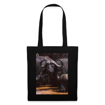 BUFFALO STRENGTH - Stoffbeutel - Schwarz - Vorne