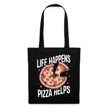 Pizza Italy Fast Food - Tote Bag - black - Front