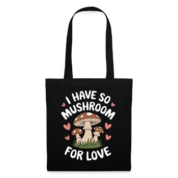 Mushroom Mushrooms Funghi Mushroom - Tote Bag - black - Front