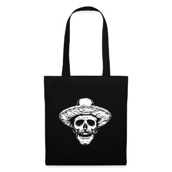 Mexican Skull - Tote Bag - black - Front