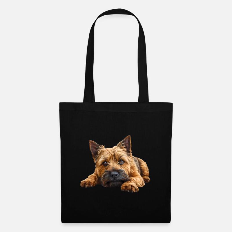 Cairn Terrier - Stoffbeutel - Schwarz