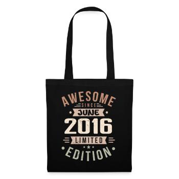 June 2016 Birthday June 2016 Gift June 2016 - Tote Bag - black - Front