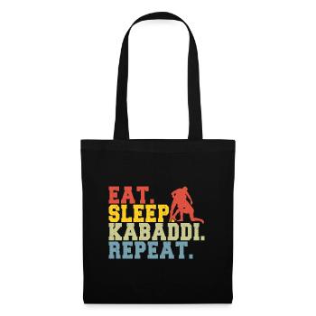 Gift for Kabaddi Lovers - Tote Bag - black - Front