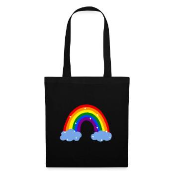 LGBT Gay Pride Month Rainbow - Tote Bag - black - Front