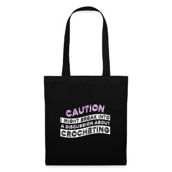 Caution: I might break into a discussion about Cr - Stoffbeutel - Schwarz - Vorne