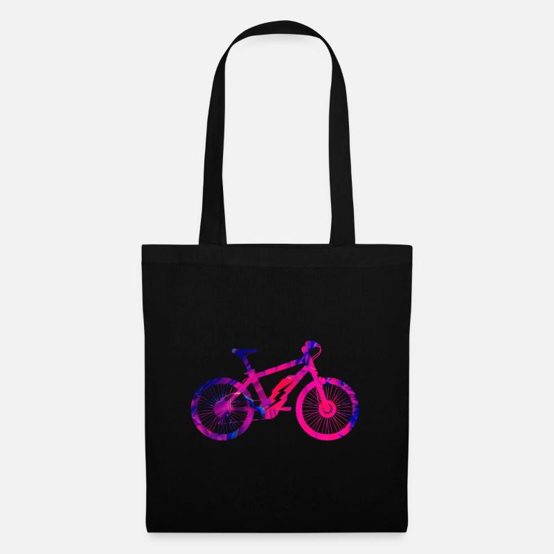 E-Bike - Stoffbeutel - Schwarz