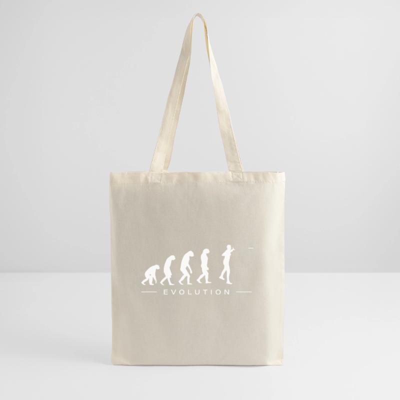 Disc Golf Disc Golfer Evolution Development Tote Bag