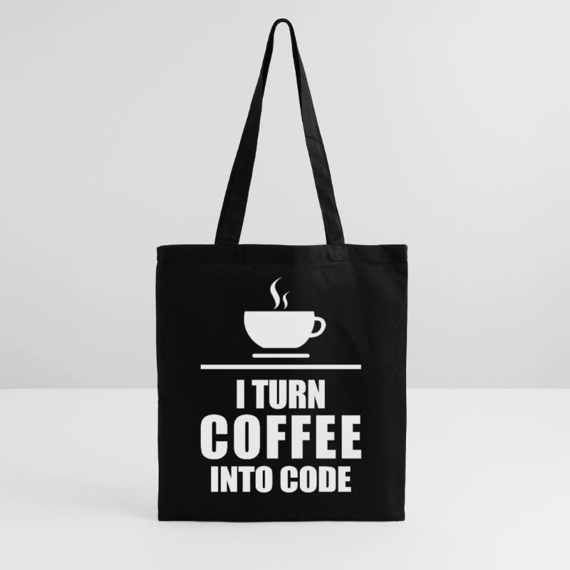 Café Code de programmation de la caféine Sac en tissu