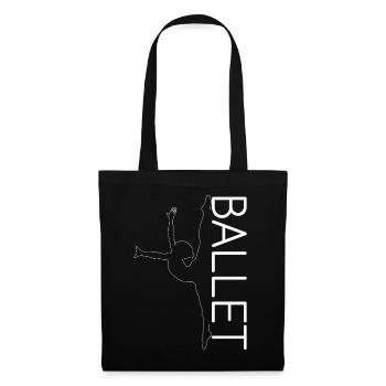 Ballet dancing - Tote Bag - black - Front