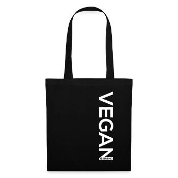 vegan végétalien végétalien végétalien végétalien veggie nature végétalien - Sac en tissu - noir - Devant