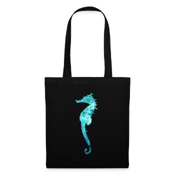 Seahorse Seahorse Marine Biologist Sea Aquarium - Tote Bag - black - Front