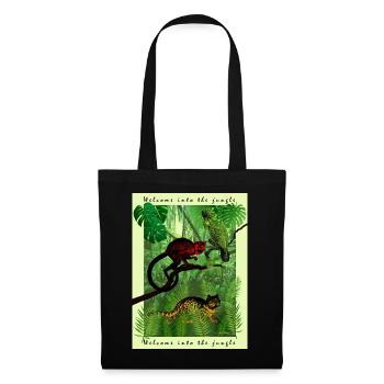 Jungle Mania - Tote Bag - black - Front