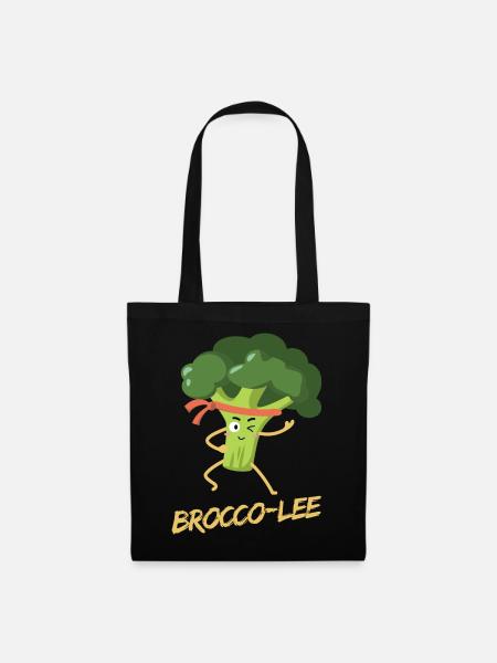 Brocco-Lee - healthy martial arts - Tote Bag - black