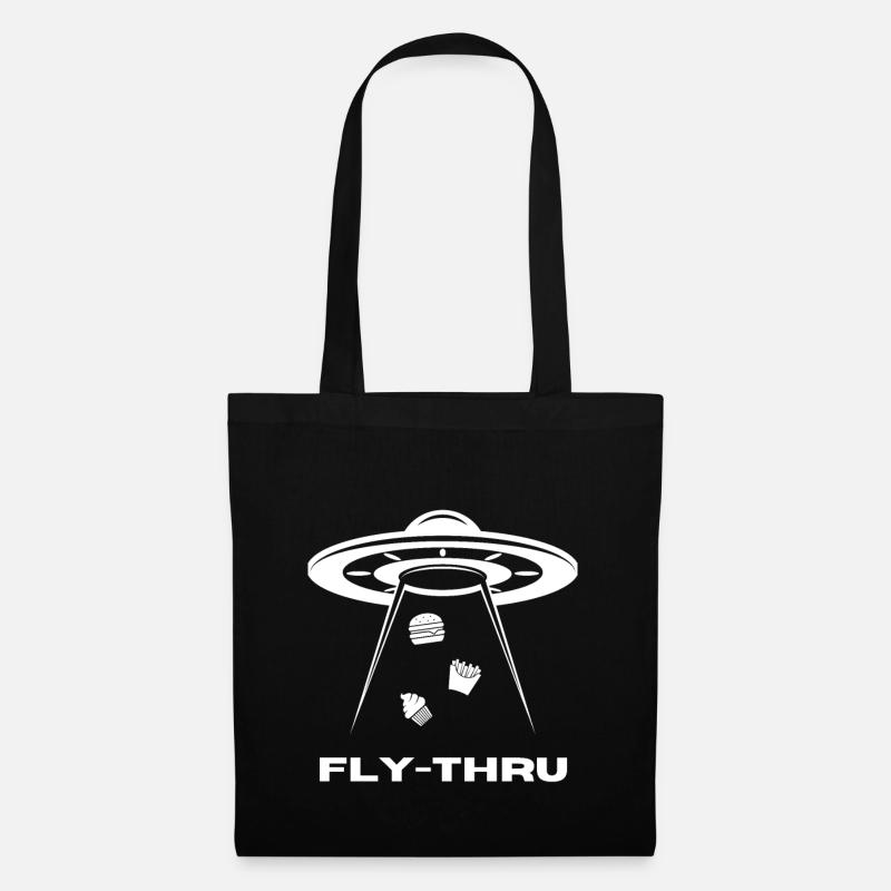 Fly-thru - Sac en tissu - noir