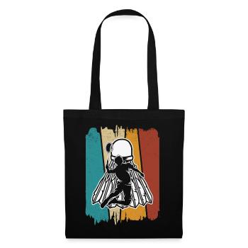 Badminton - Sac en tissu - noir - Devant