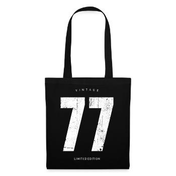 Vintage 77 Limited Edition - Tote Bag - black - Front