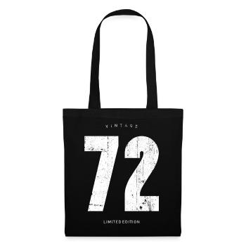 Vintage 72 Limited Edition - Tote Bag - black - Front