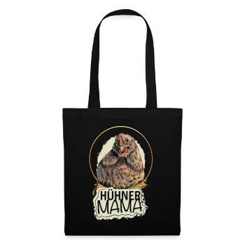 La maman des poules - Sac en tissu - noir - Devant