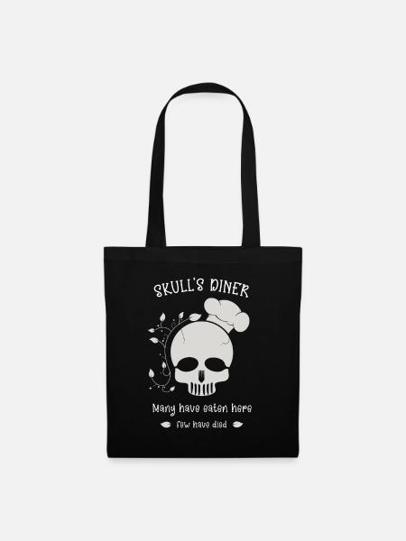 Skull's Diner - Stoffbeutel - Schwarz