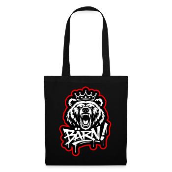Bärn Graffiti King - Berne - Sac en tissu - noir - Devant