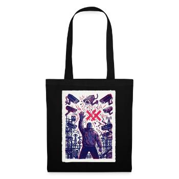 Surveillance Freedom Freethinker Free Spirit - Tote Bag - black - Front