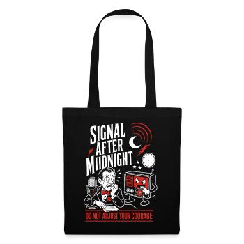 Signal After Midnight Radio Horror - Tote Bag - black - Front