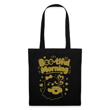 Boo Beautiful Mommy Halloween - Stoffbeutel - Schwarz - Vorne