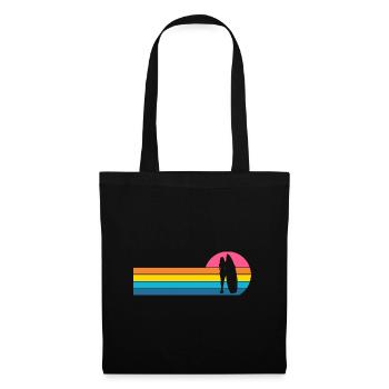 Surfer girl Surfer - Tote Bag - black - Front