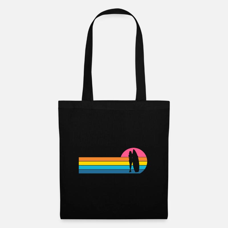 Surfeuse Surfeuse - Sac en tissu - noir