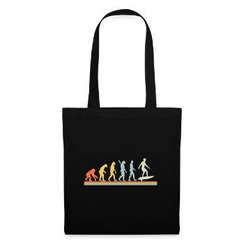 Hydrofoil Surfing Surf Surfer Hydrofoil Surfen - Tote Bag - black - Front