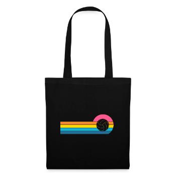 Volley-ball - Sac en tissu - noir - Devant