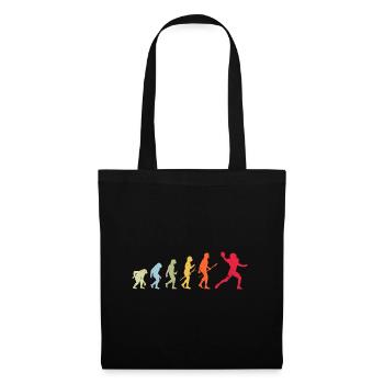 Football Evolution - Tote Bag - black - Front