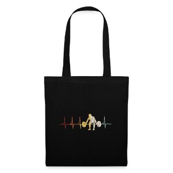 Bodybuilding Bodybuilder GYM Gym ECG - Tote Bag - black - Front