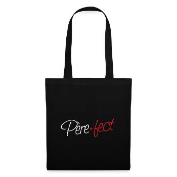 Père fect cadeau fête des pères - Sac en tissu - noir - Devant