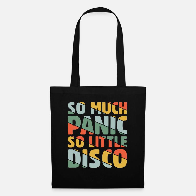 So much Panic so little Disco - Stoffbeutel - Schwarz