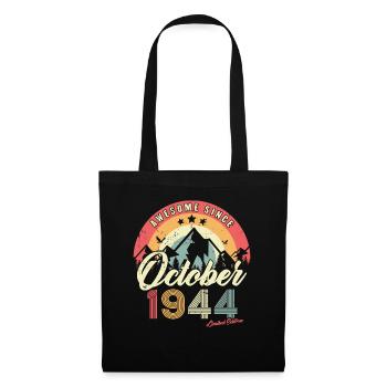 Cadeau D'anniversaire En Octobre 1944 Vintage - Sac en tissu - noir - Devant