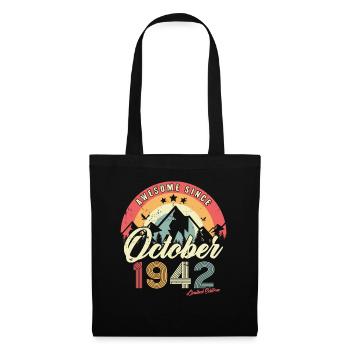Cadeau D'anniversaire En Octobre 1942 Vintage - Sac en tissu - noir - Devant