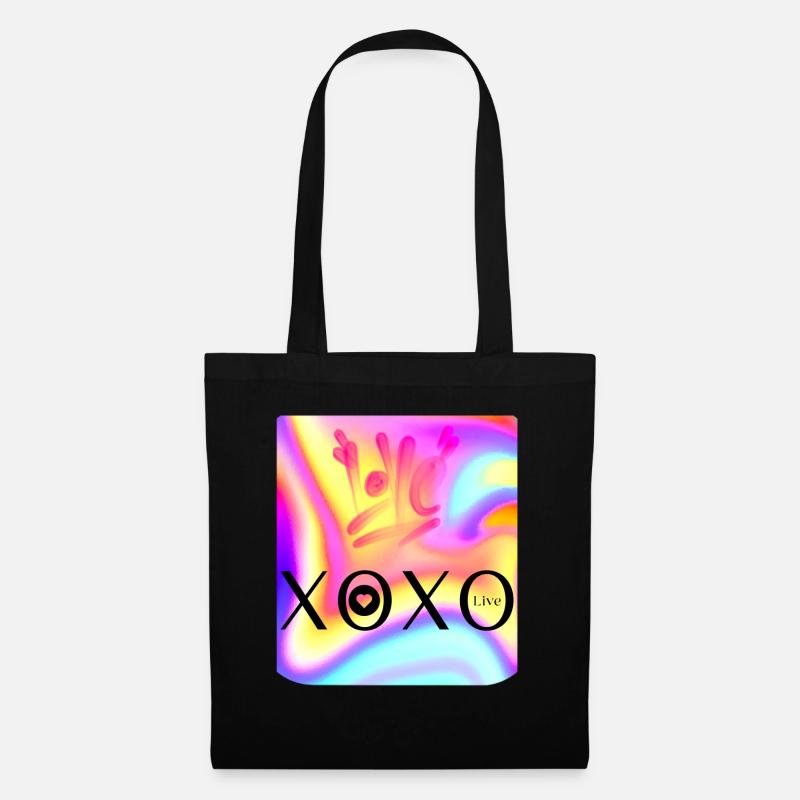 N.D XOXO Love - Stoffbeutel - Schwarz