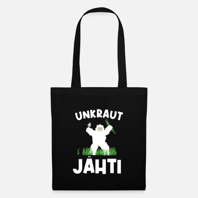 Unkraut Jähti Yeti - Stoffbeutel - Schwarz