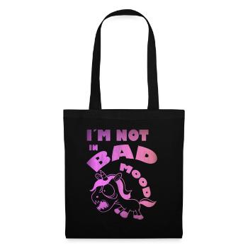 Unicorn good mood - Tote Bag - black - Front