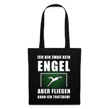 Torhüter fliegen - Stoffbeutel - Schwarz - Vorne